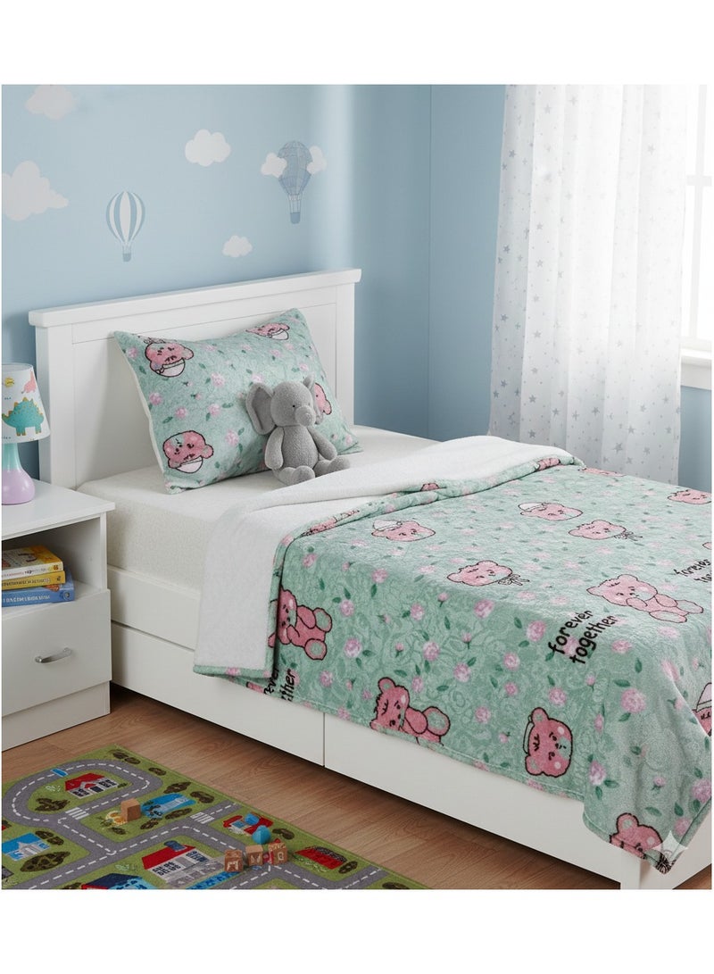 بطانية تدفئة سرير كبير  حفر ليزر مقاس 220*210سم - Image 1